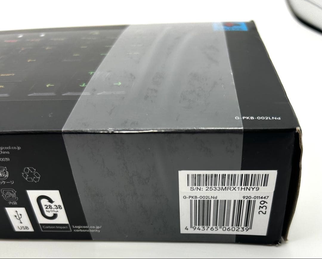 Logicool G PRO キーボード G-PKB-002LNd 赤軸