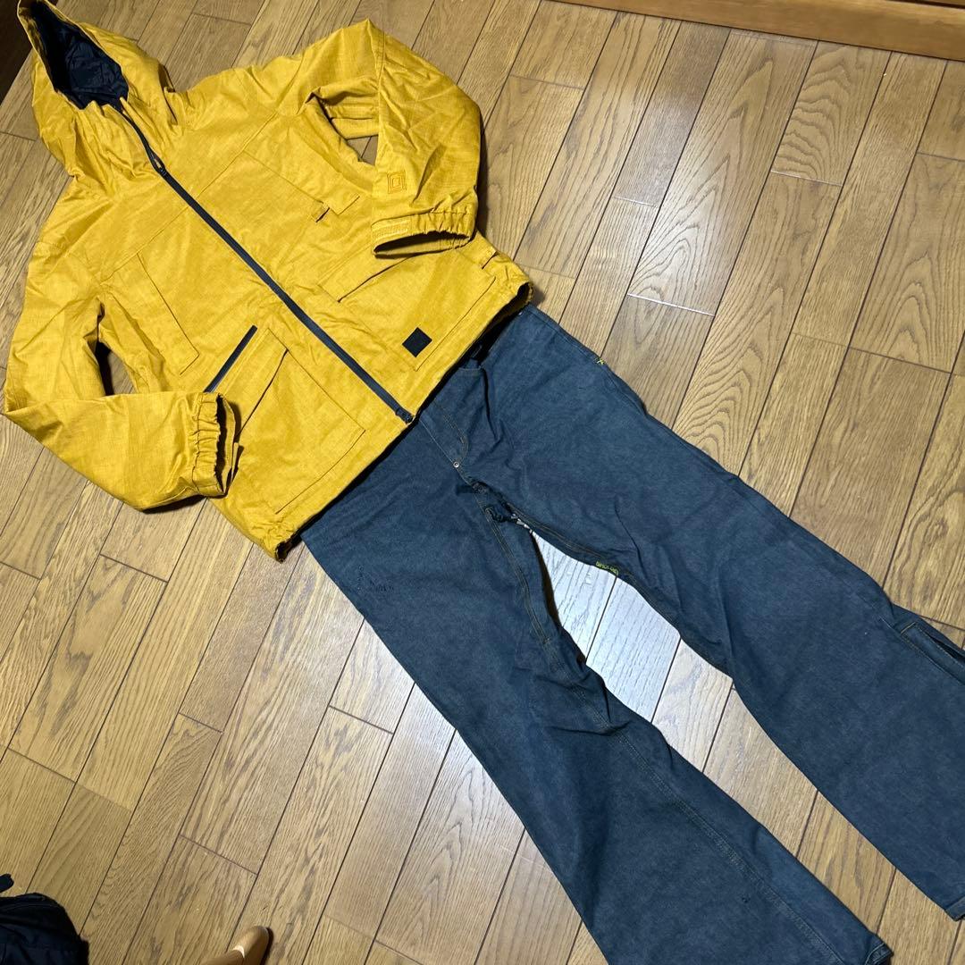 エルワンL1 ＋ ホールデン HOLDENスノーボードウェア デニム 上下セット