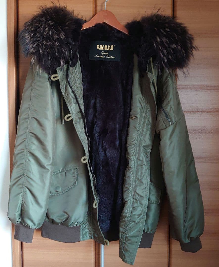 ＊ドゥーズィエムクラス＊MA-1 ファー ジャケット コート