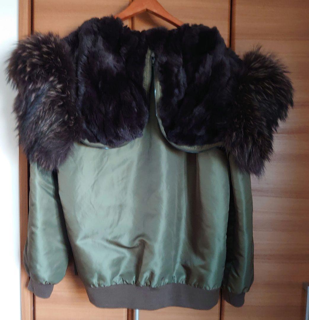 ＊ドゥーズィエムクラス＊MA-1 ファー ジャケット コート