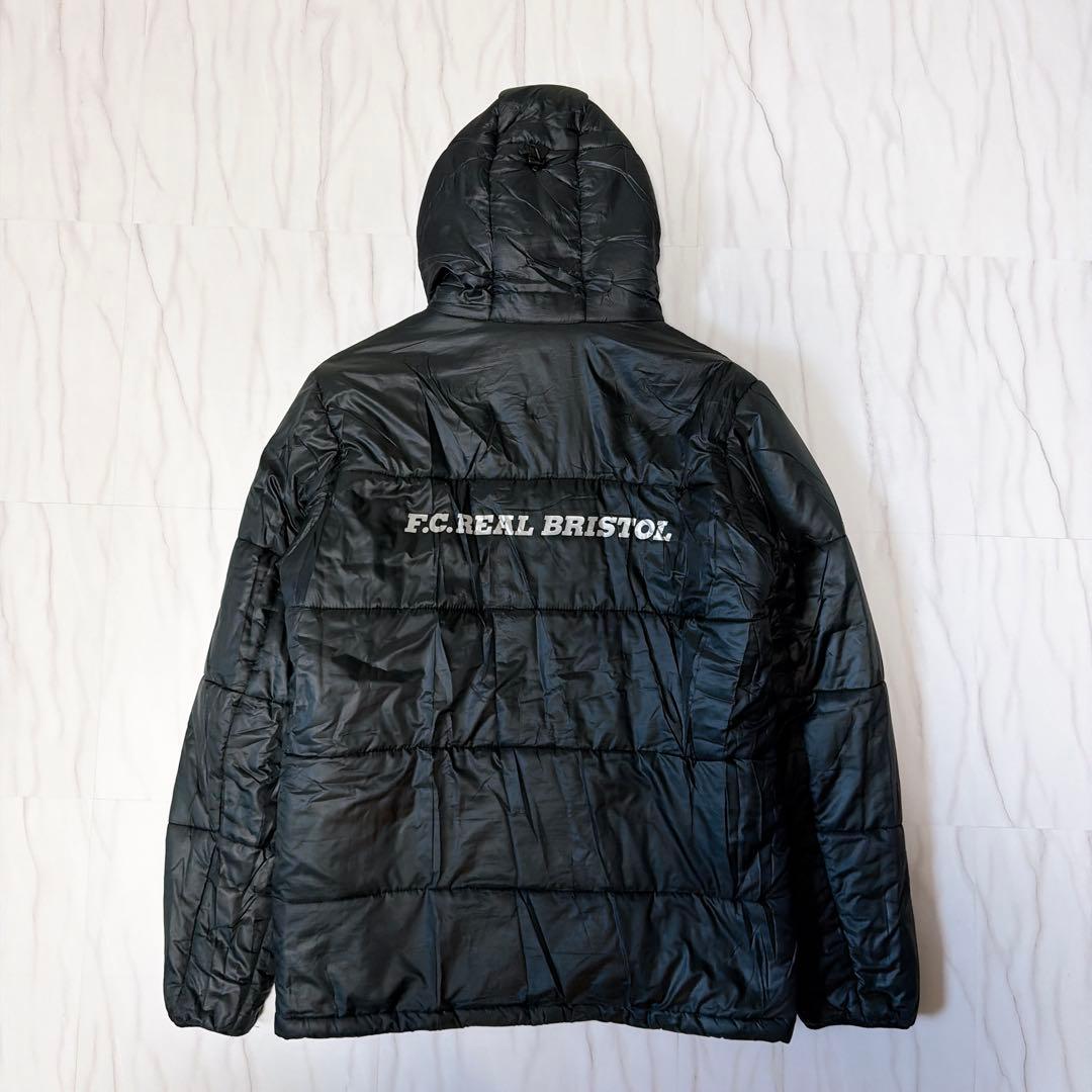 F.C.R.B×NIKE ダウンジャケット フード 中綿 ブラック Lサイズ