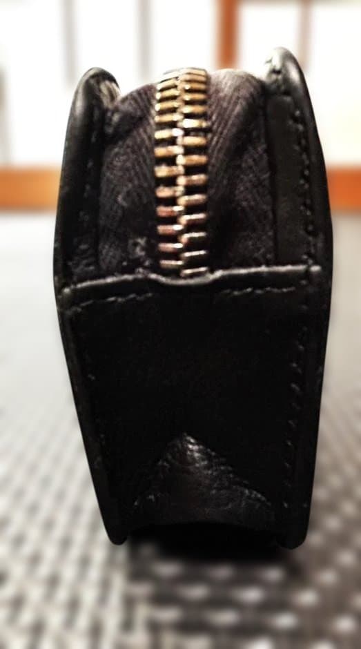 IL BISONTE 黒 レザー ケース