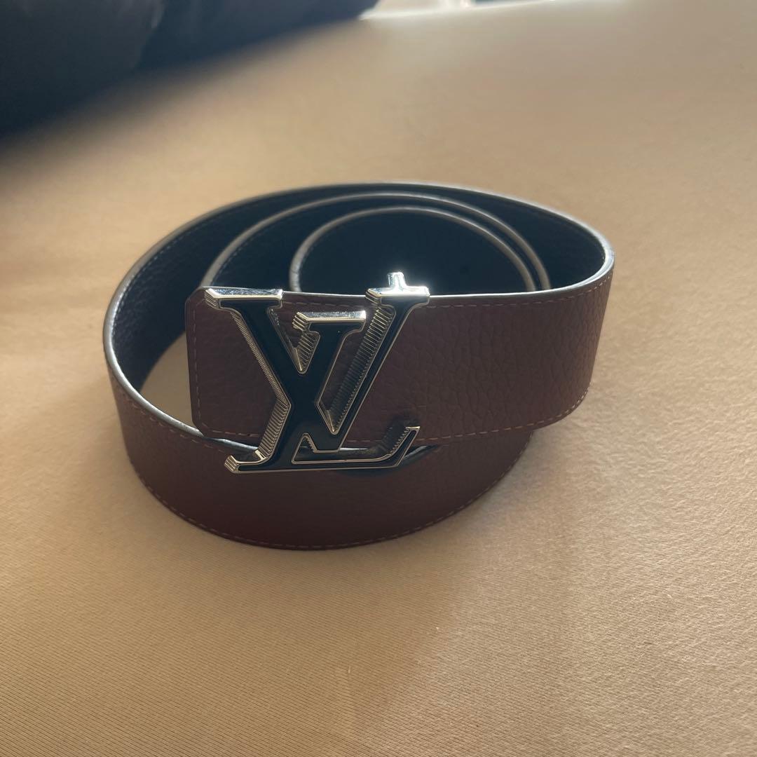 Louis Vuitton ブラウンレザーベルト