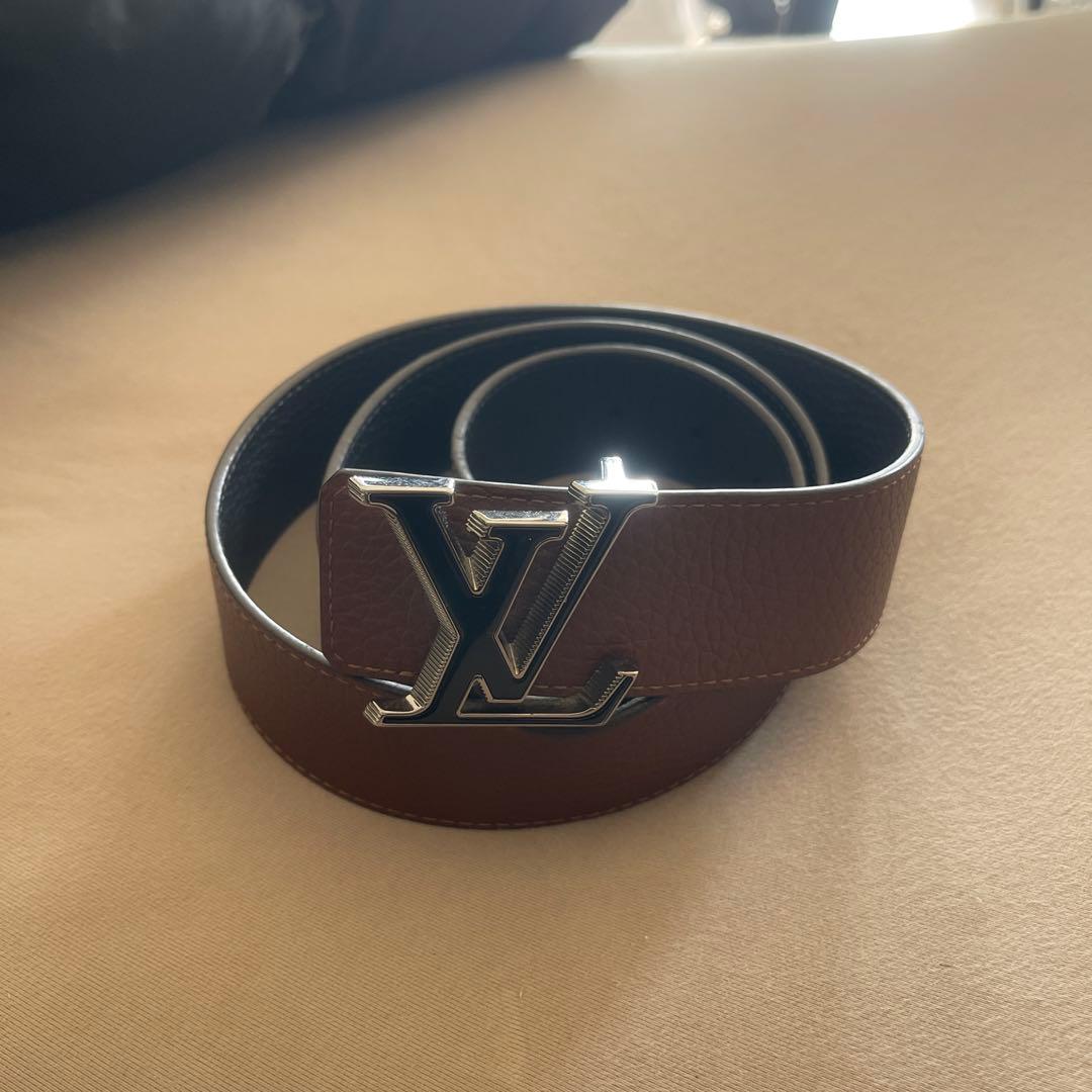 Louis Vuitton ブラウンレザーベルト