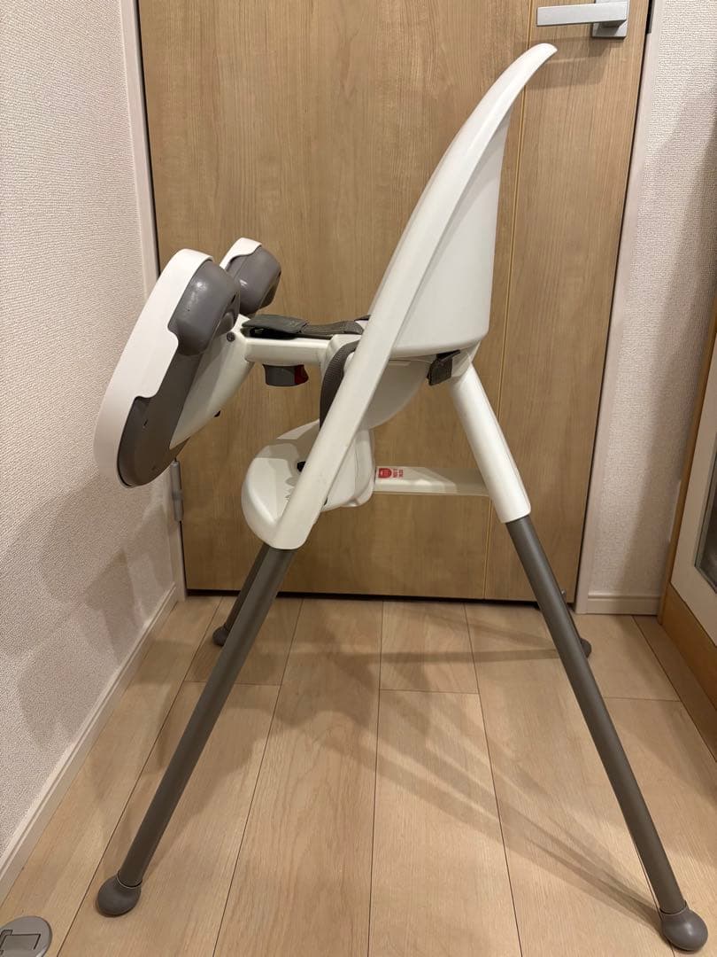 【グレー脚】BabyBjorn ベビービョルン ハイチェア ハーネス付き