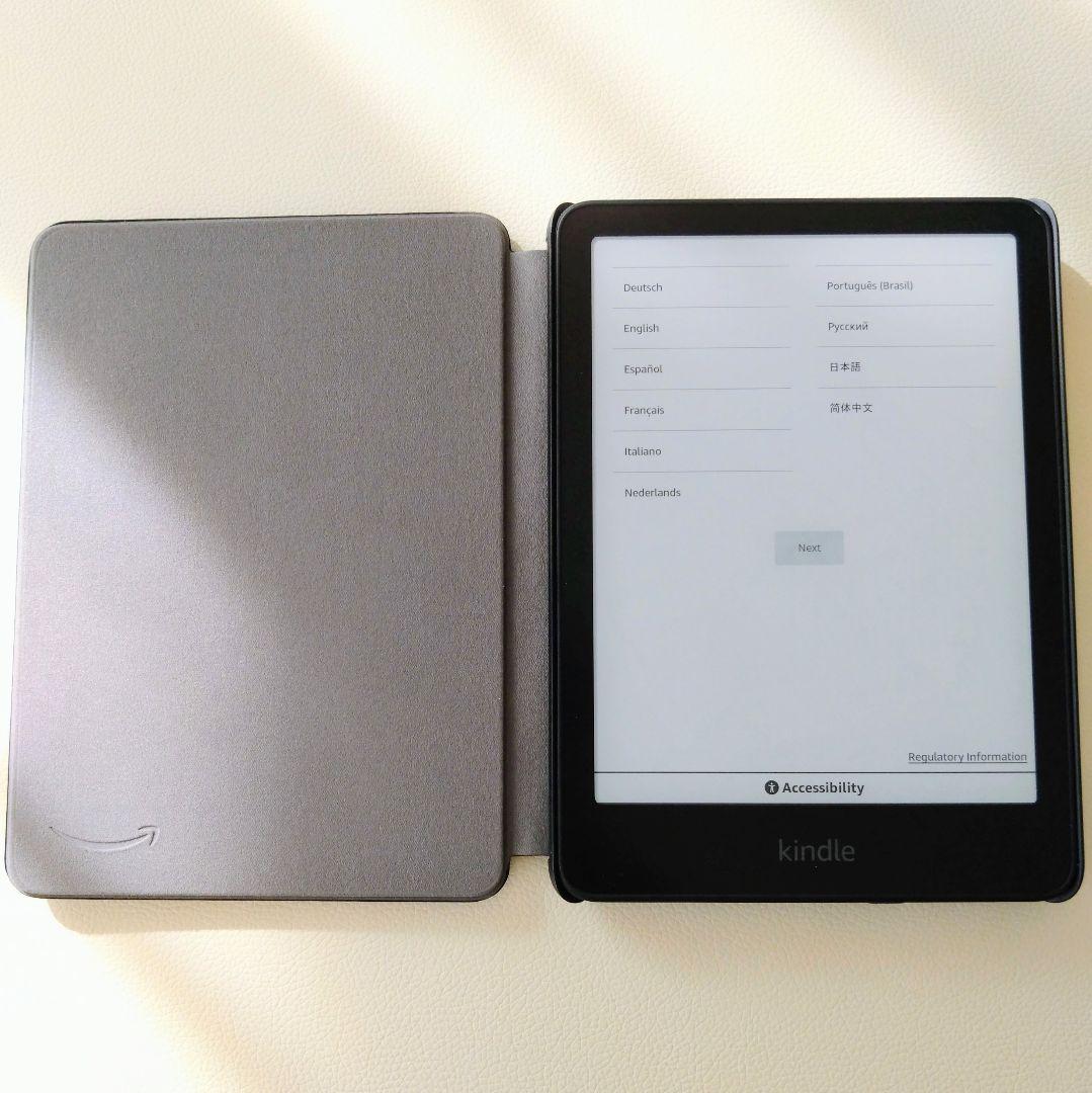 Kindle Paperwhite 第12世代 16GB ほぼ未使用純正カバー付