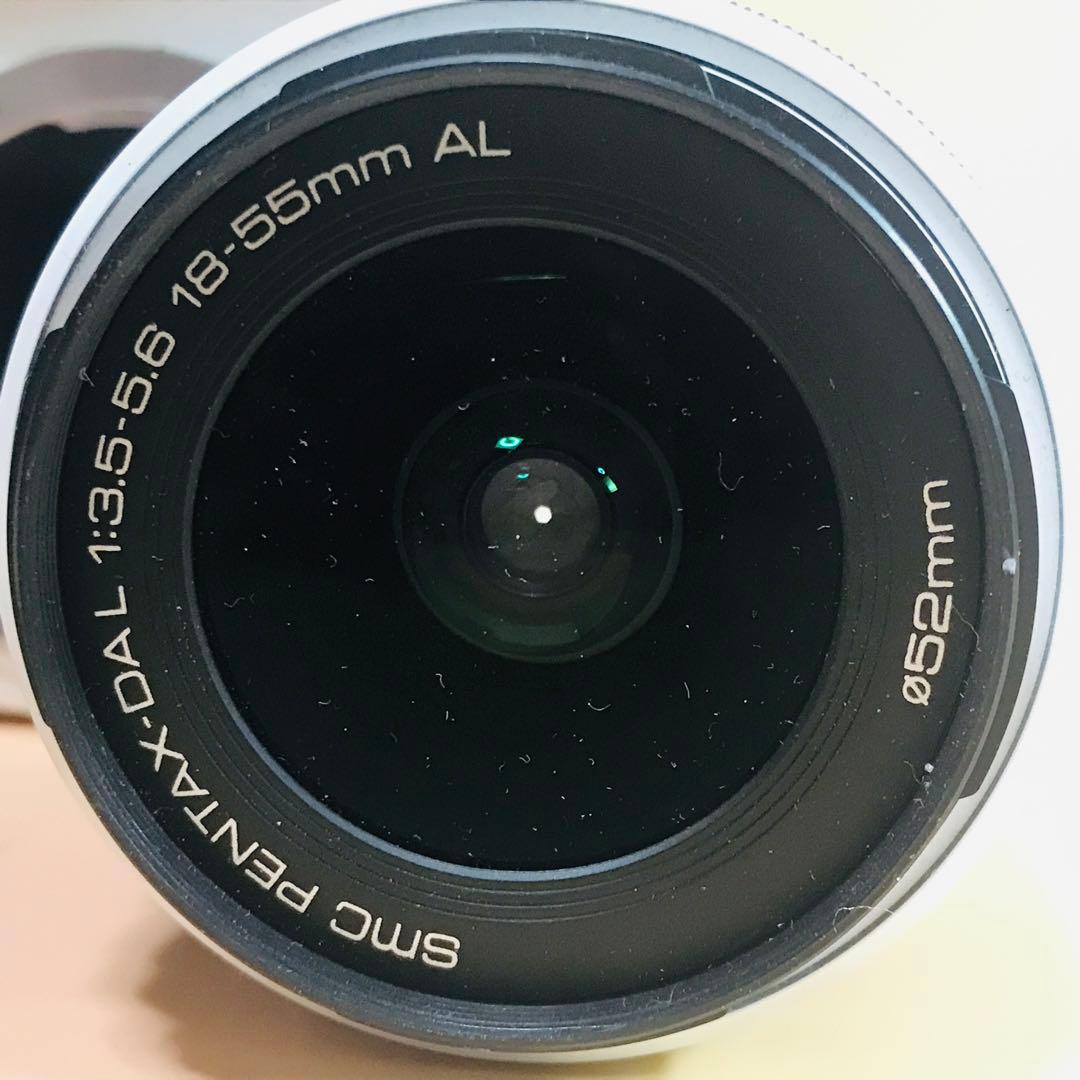 ペンタックス K-x 白　Wi-FiSDアダプター　電池付き