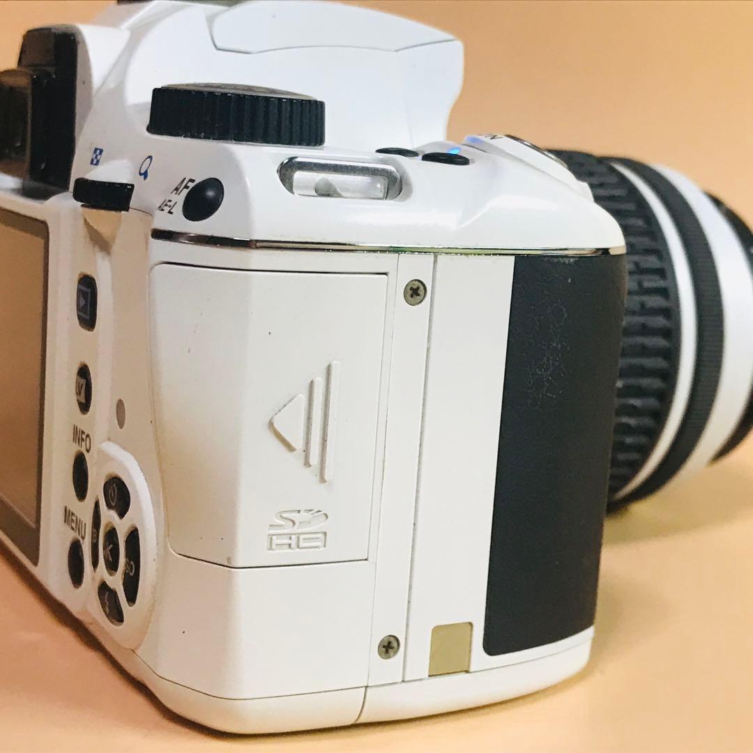 ペンタックス K-x 白　Wi-FiSDアダプター　電池付き