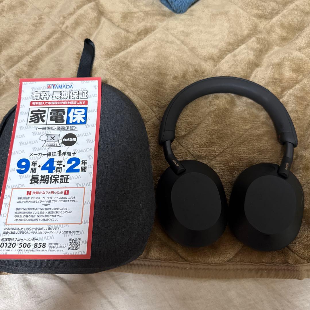 【2年保証】Sony WH-1000XM5 ワイヤレスヘッドホン ブラック