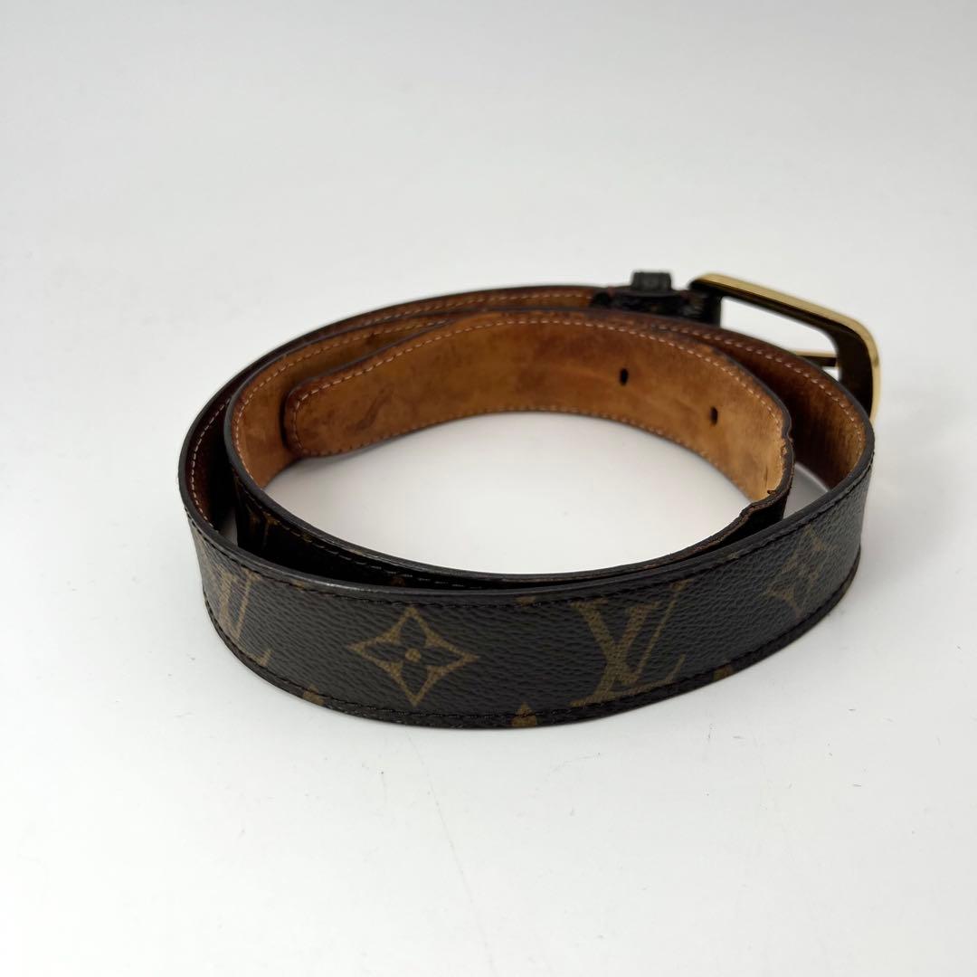 ルイヴィトン モノグラム サンチュール エリプス LVロゴ ユニセックス　レザー