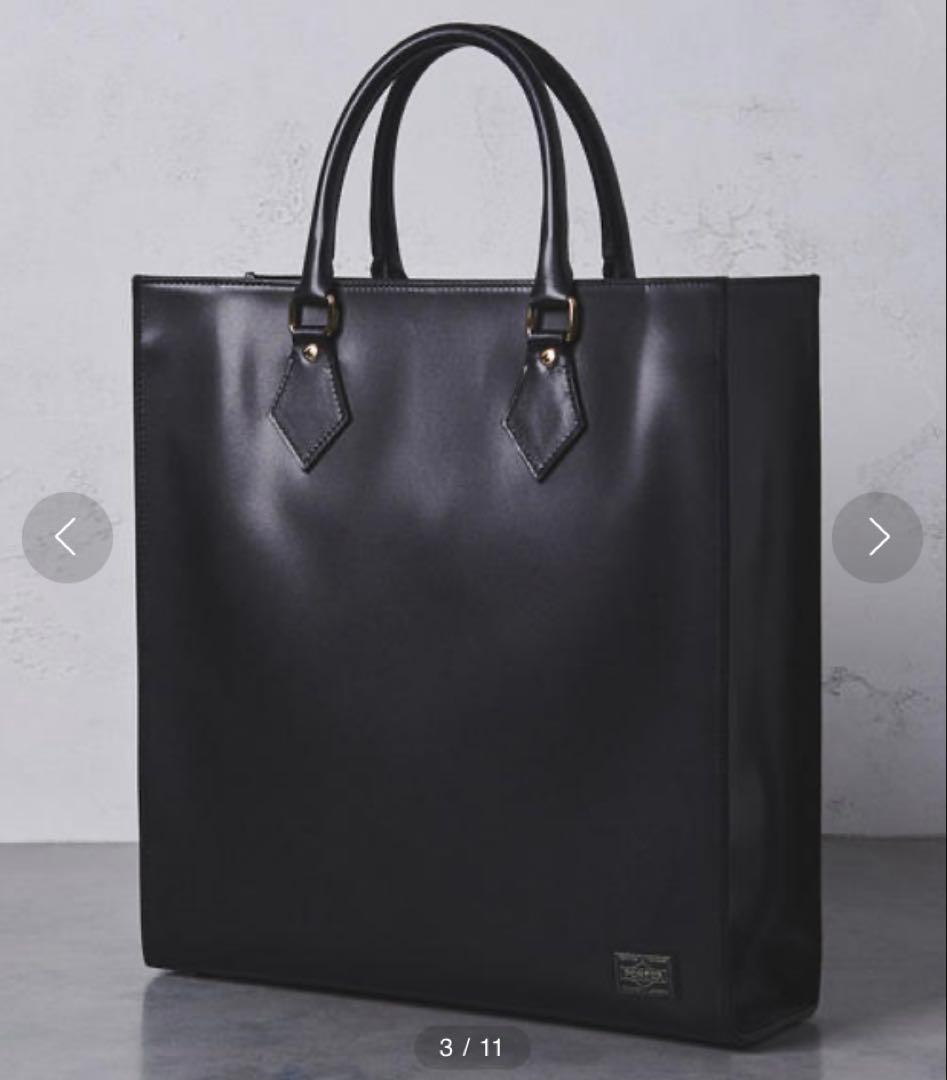 今だけ値引き！5525gallery×PORTER ブラック トートバッグレザー