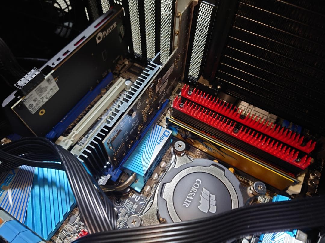 自作パソコン/ChromeFlexOS/intel i7 Extreme/SSD