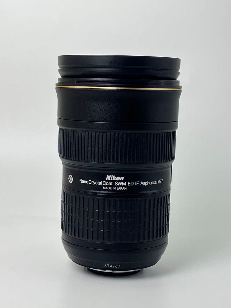 【返品保証・動作確認済】Nikon24-70mm F2.8G 標準ズームレンズ