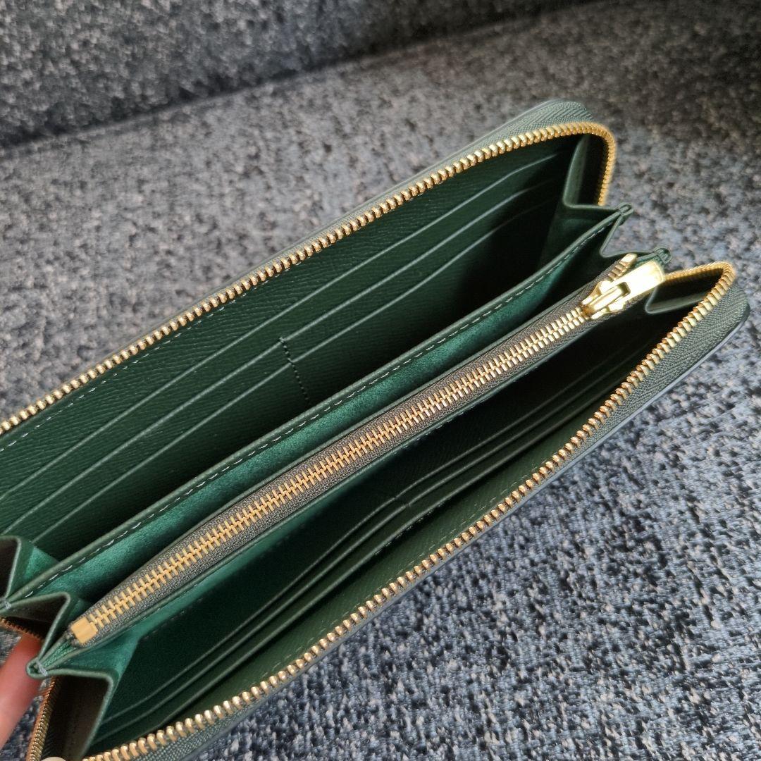 【未使用】KUBERA クベラ シュランケンカーフ ラウンドファスナー長財布