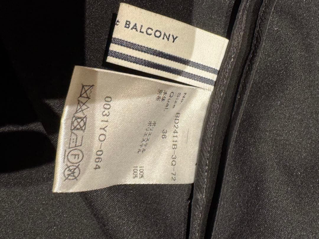 トップス borders at balcony / TWILL CAMI TOP