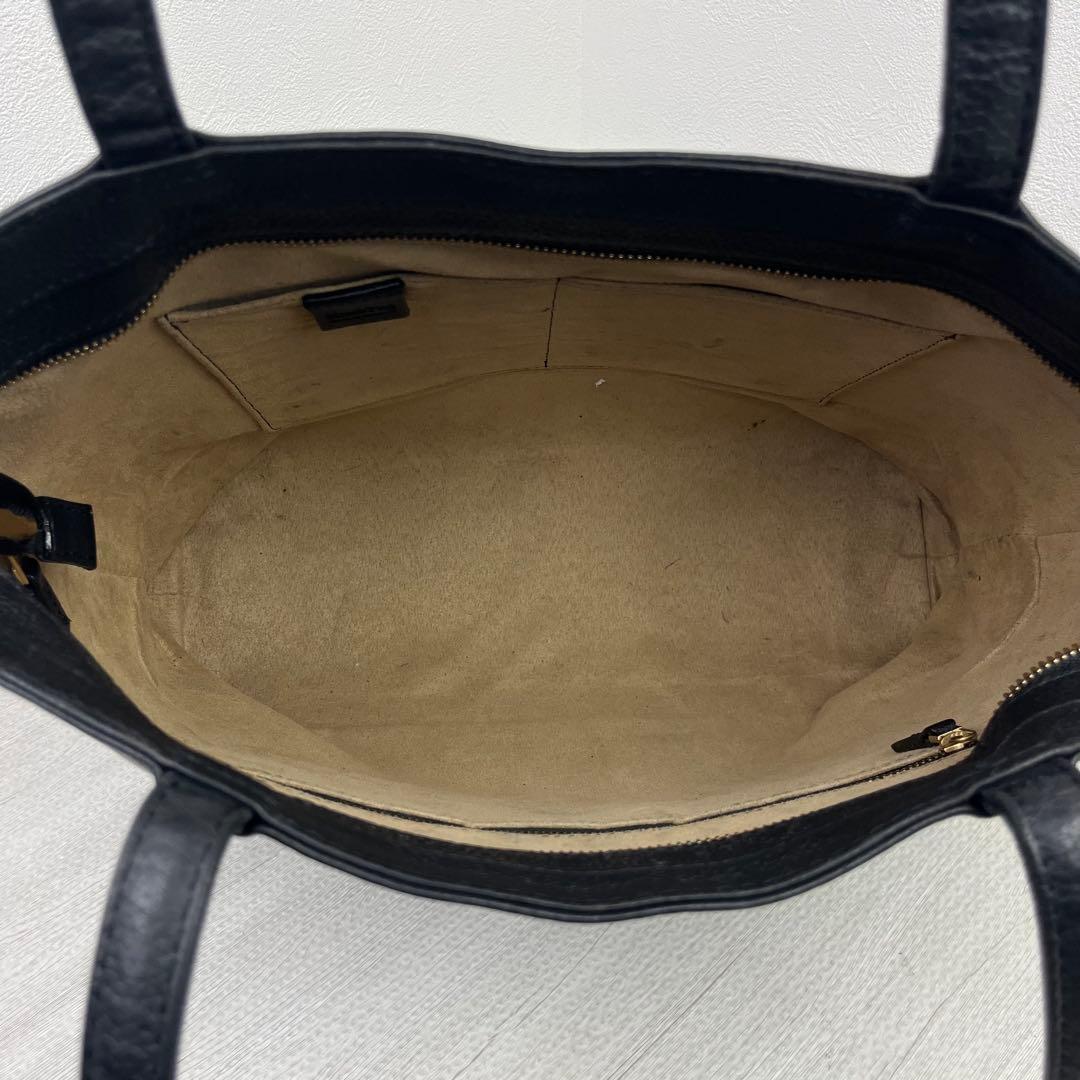 大人気✨ HushTug ハッシュタグ トートバッグ ブラック レザー ビジネス