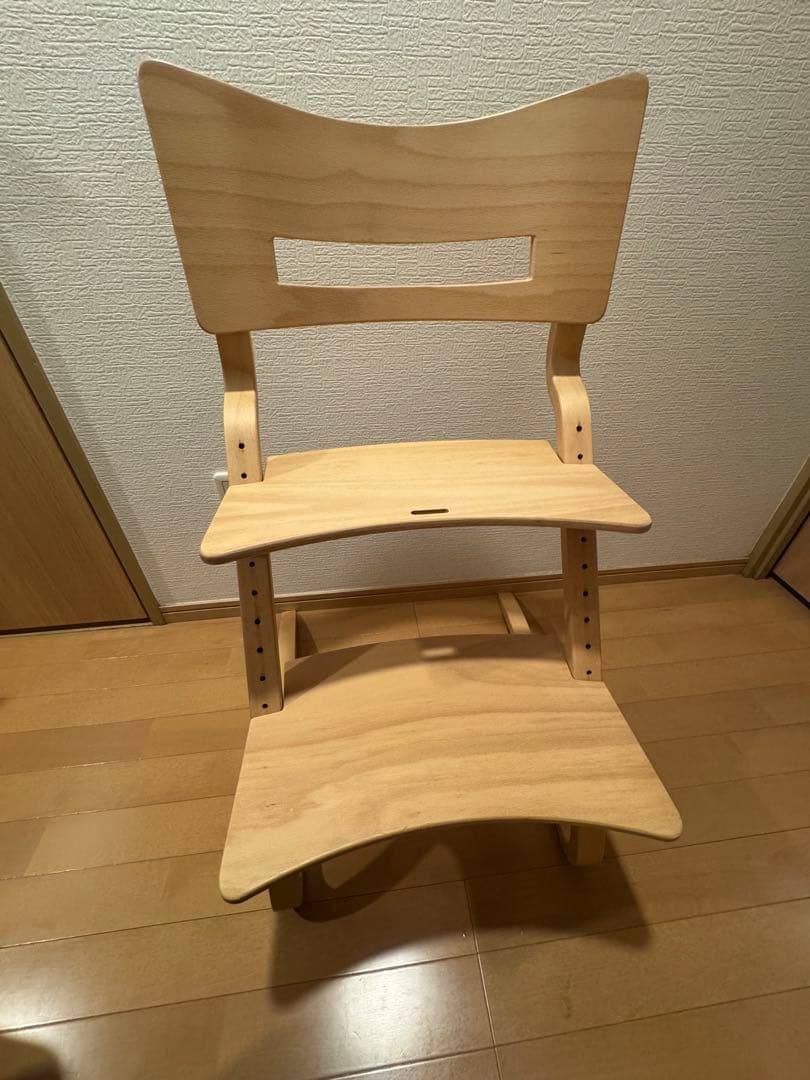 正規品　Leander リエンダー ハイチェア　木製 キッズチェア