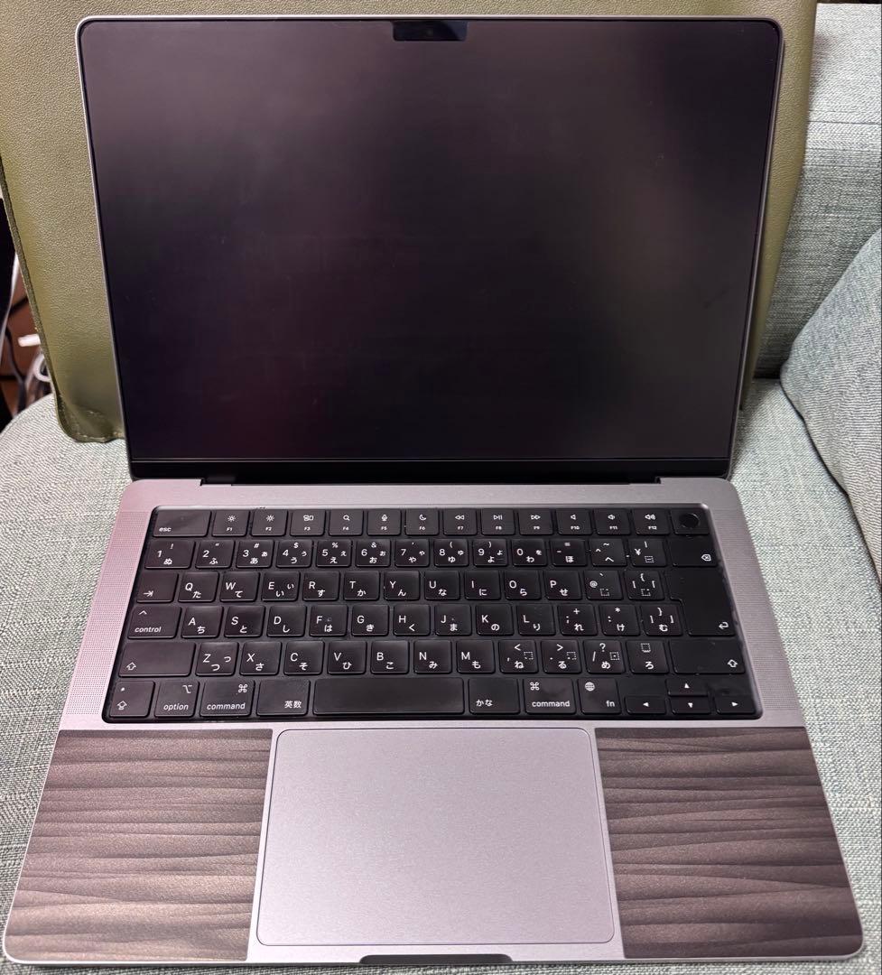 【極美品】MacBookPro 14 M1 Max 32GB 1TB フルガード