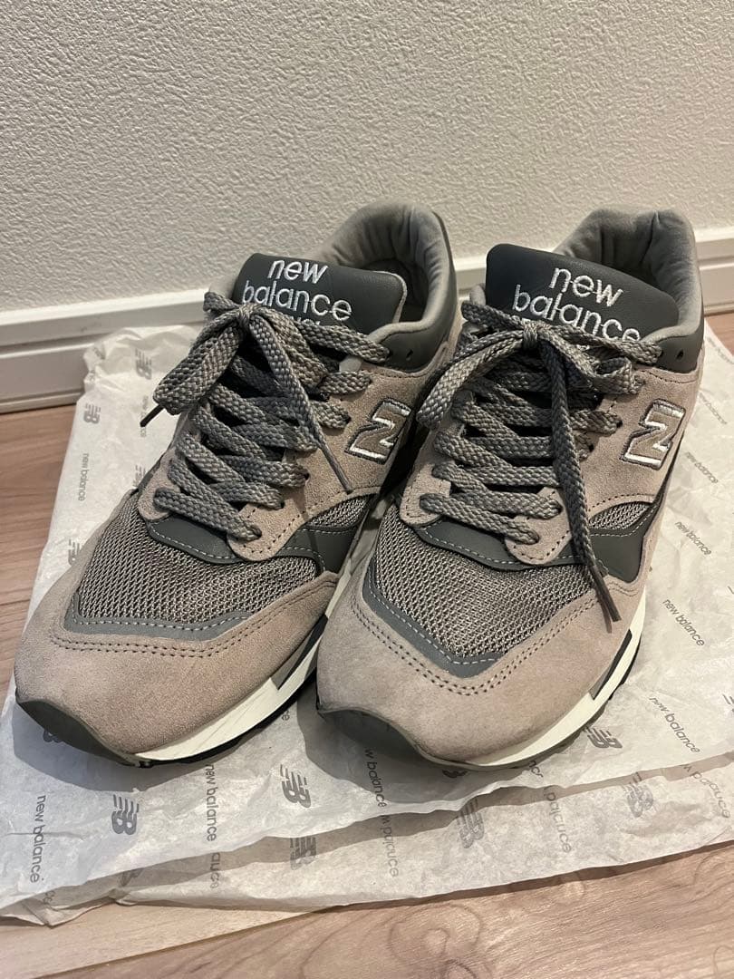 靴 New Balance M1500PGL GRAY 26.5cm