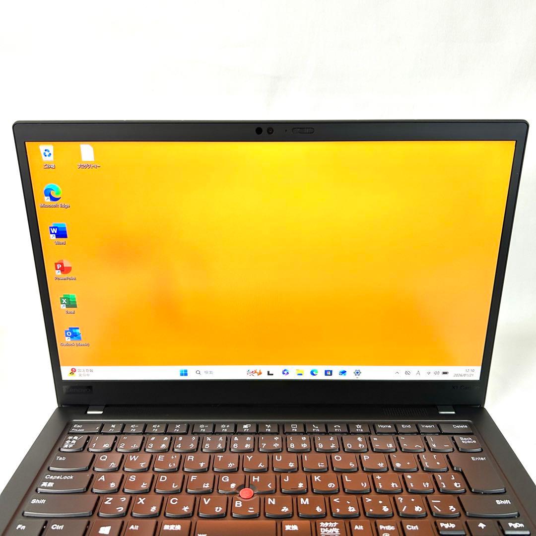 Windowsノート本体 Lenovo X1 Carbon Gen8 256GB LTE Office