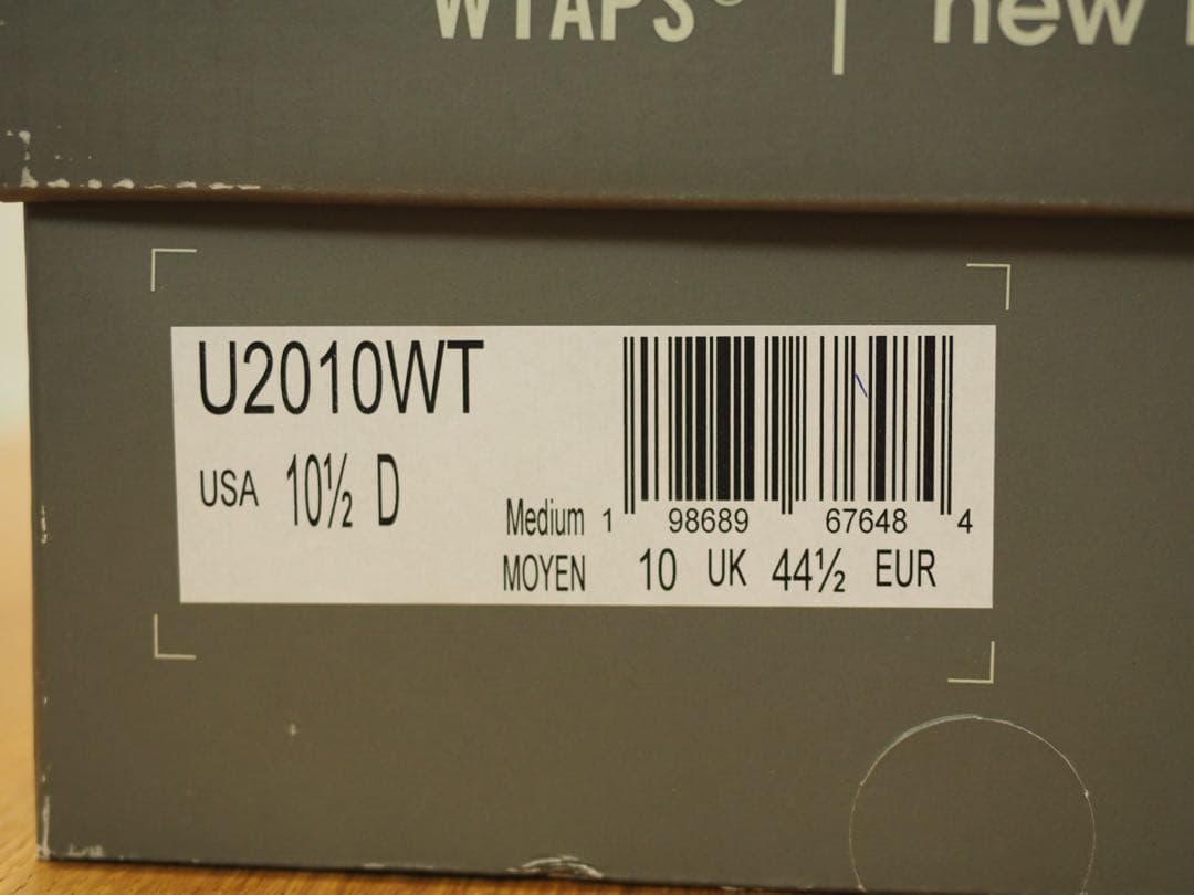Y*i様 WTAPS × New Balance U2010WT 28.5 ダブ