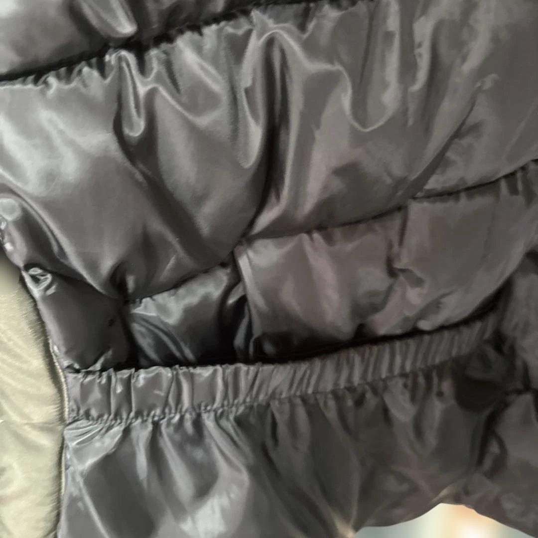 超レア品　美品　イタリア製　グリーン　ダウンコート　ファー付き