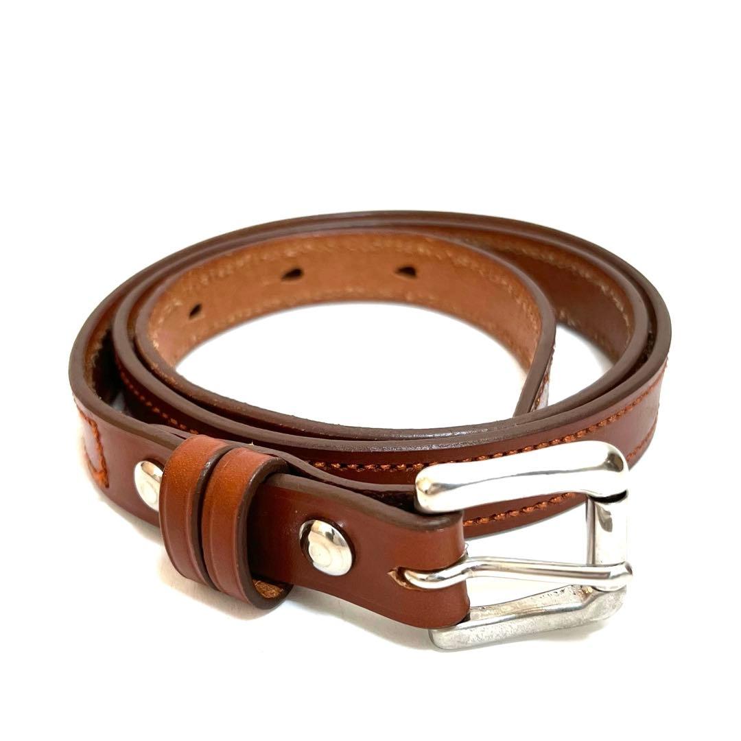 Scye Bridle Leather Number Belt ナンバーベルト