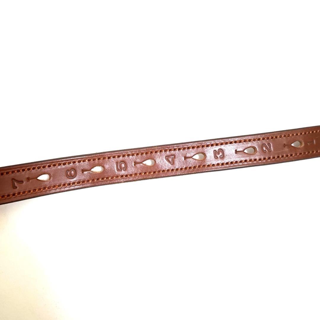 Scye Bridle Leather Number Belt ナンバーベルト