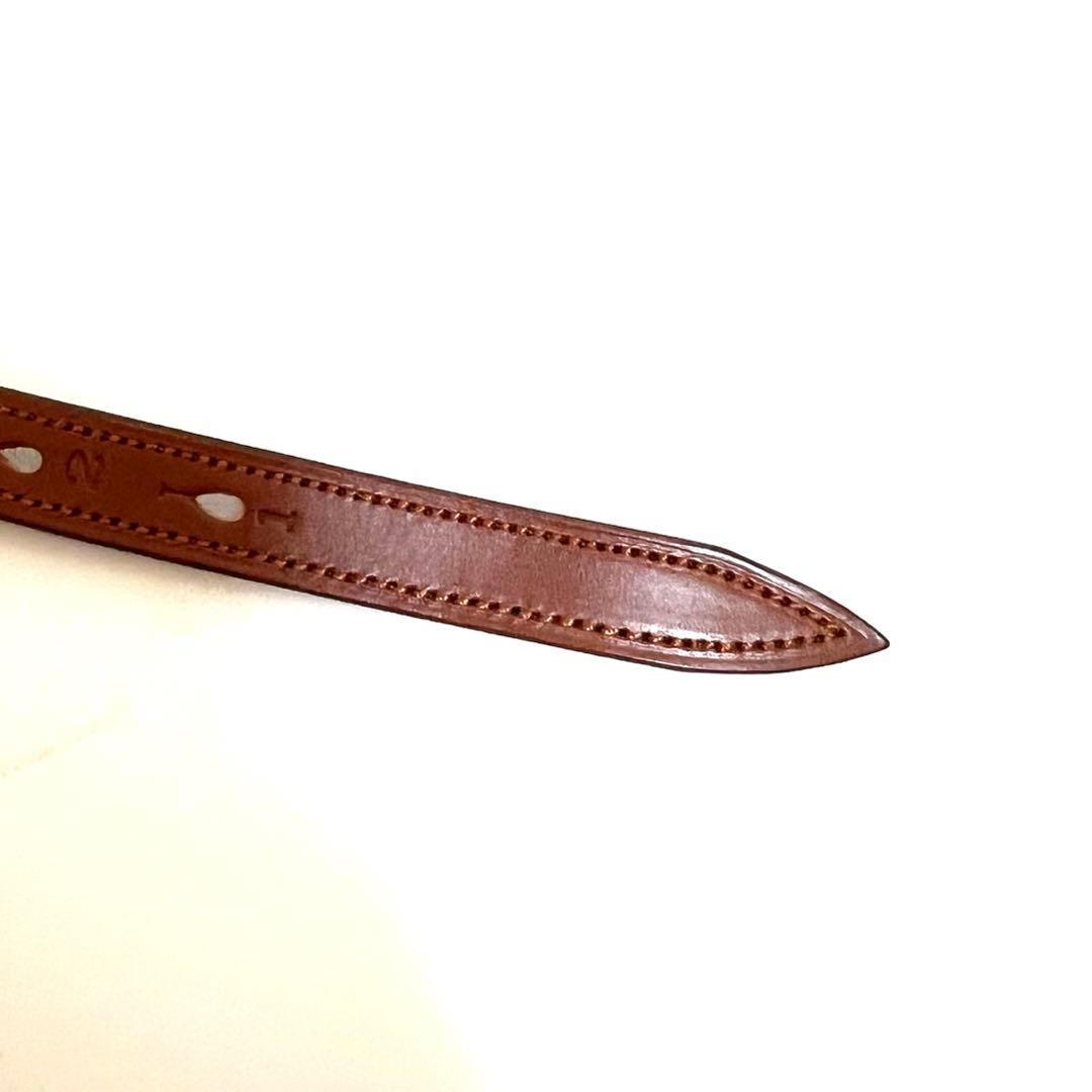 Scye Bridle Leather Number Belt ナンバーベルト
