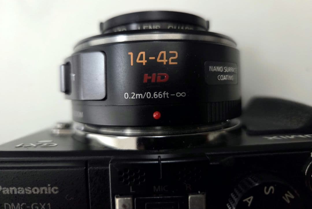 【キットレンズ付き】パナソニック製LUMIX デジタル一眼カメラ DMC-GX1