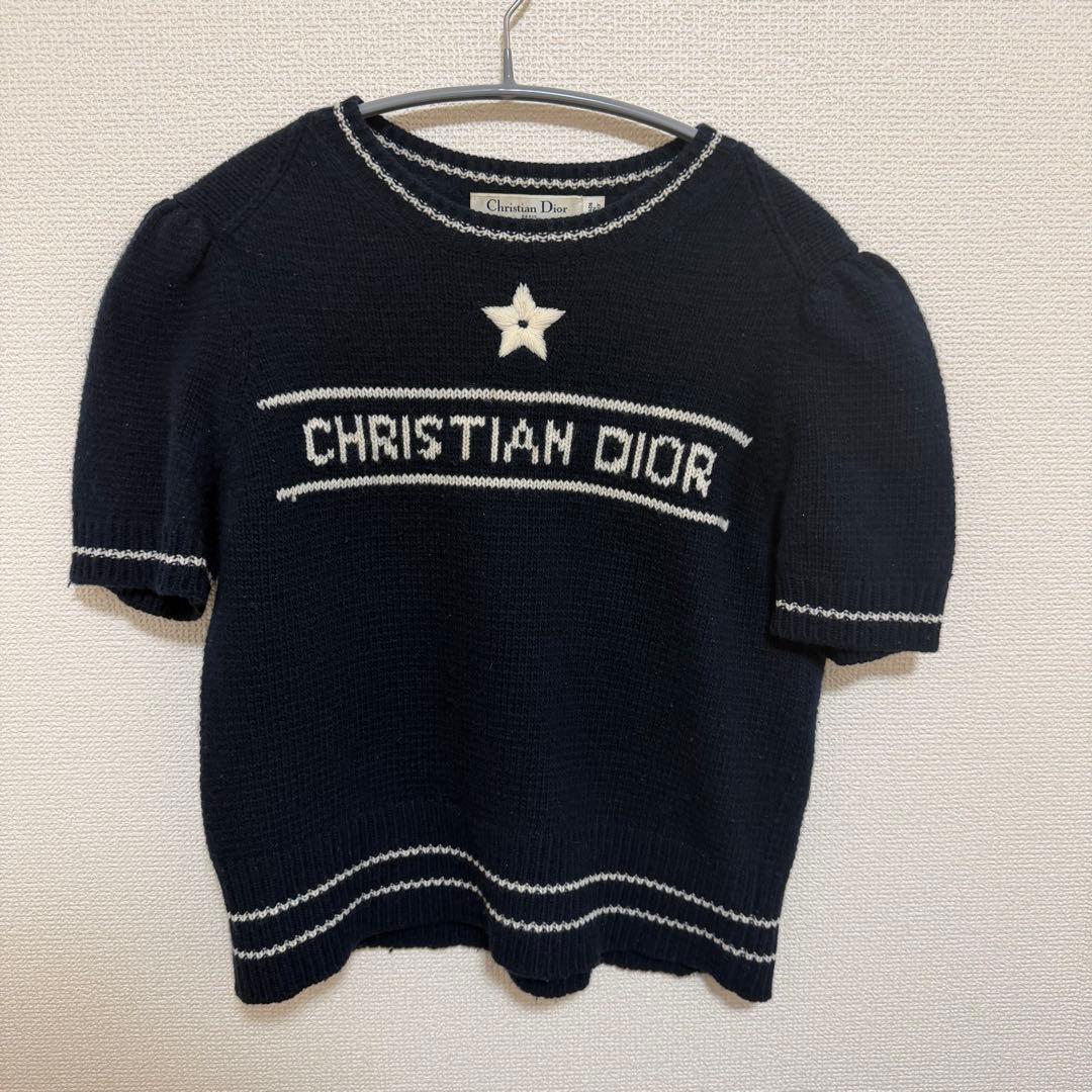 値下げしました‼️Christian Dior 半袖ニット サイズ38