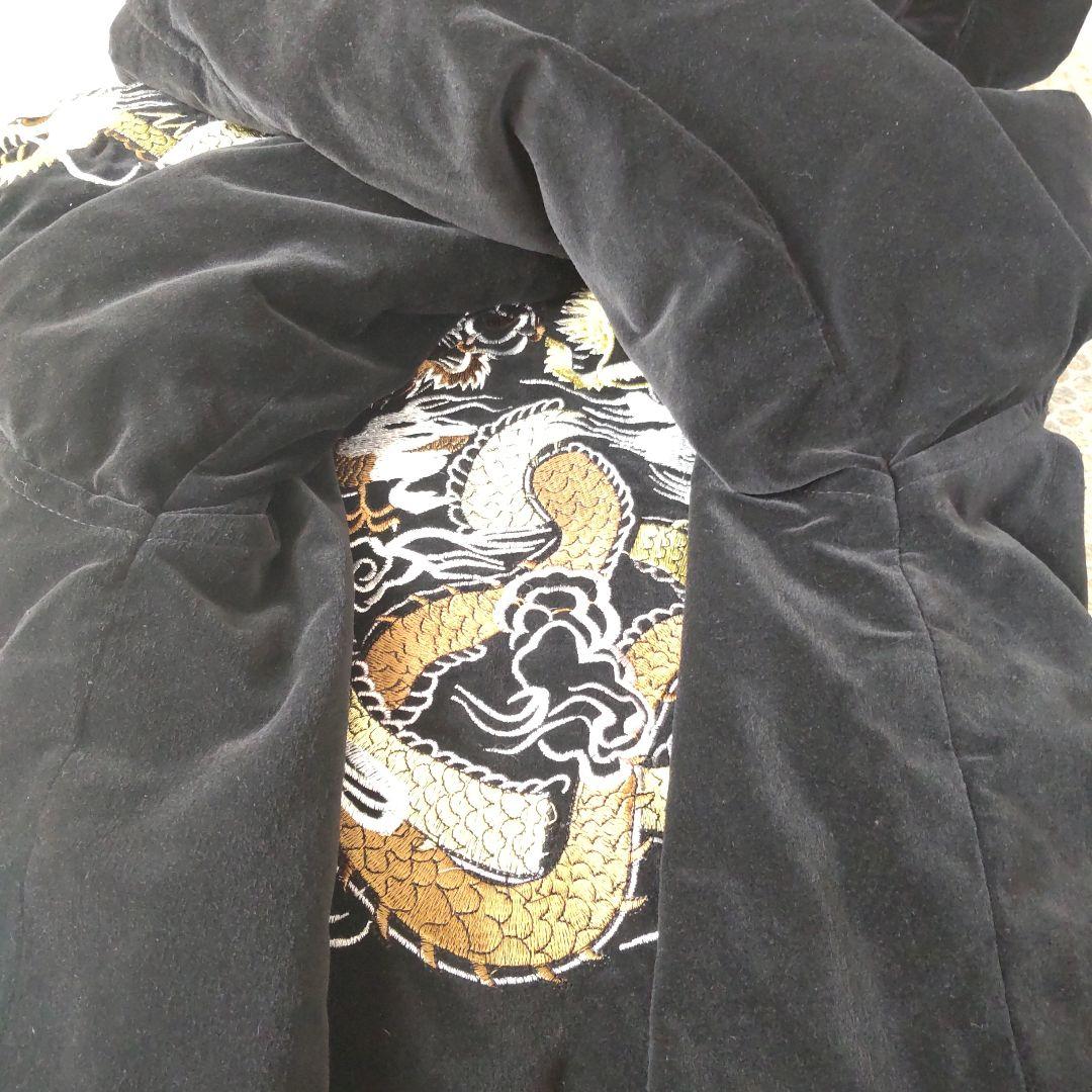 ヒ*ー様 【レア・OLD HOUSTON】別珍 ベロア スカジャン スーベニアジ