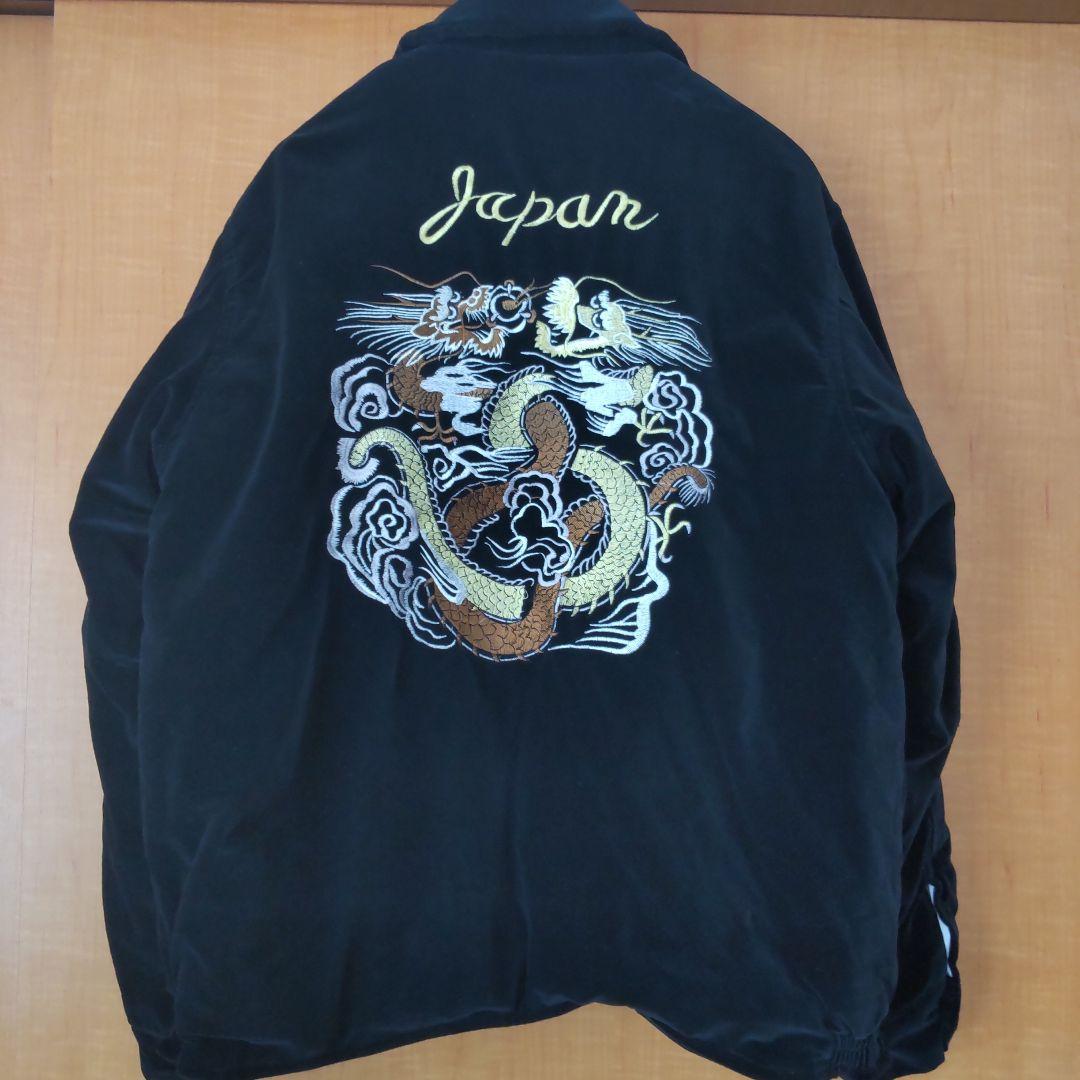 ヒ*ー様 【レア・OLD HOUSTON】別珍 ベロア スカジャン スーベニアジ