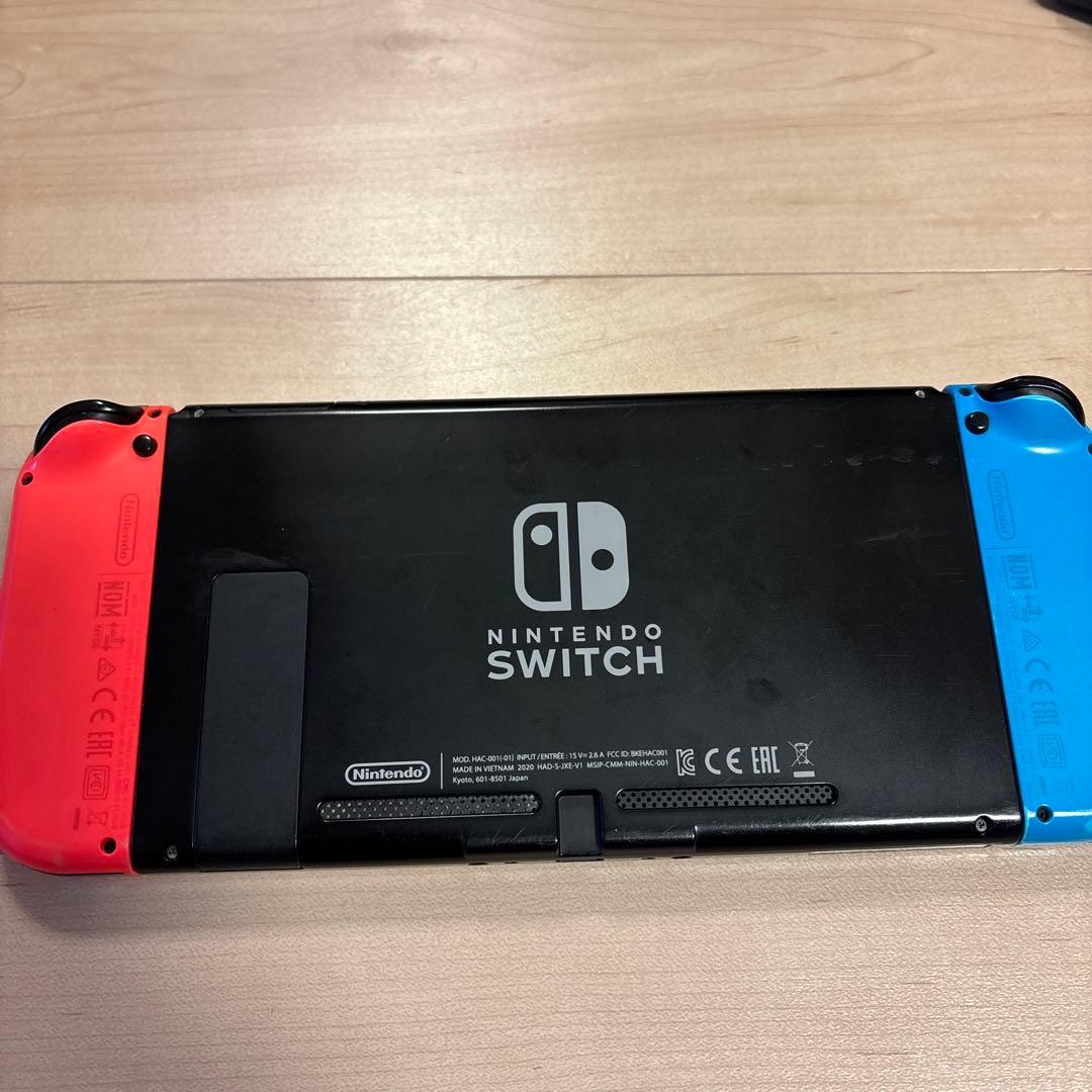 【ジャンク品】Nintendo Switch 本体 ネオンブルー/ネオンレッド