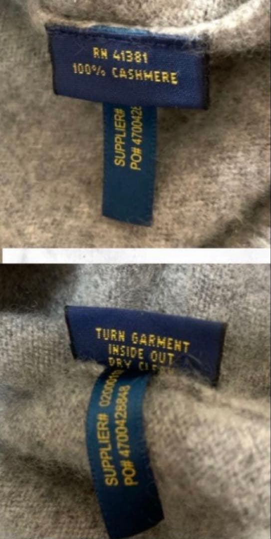 ポロラルフローレン POLO RALPH LAUREN カシミヤ セーター