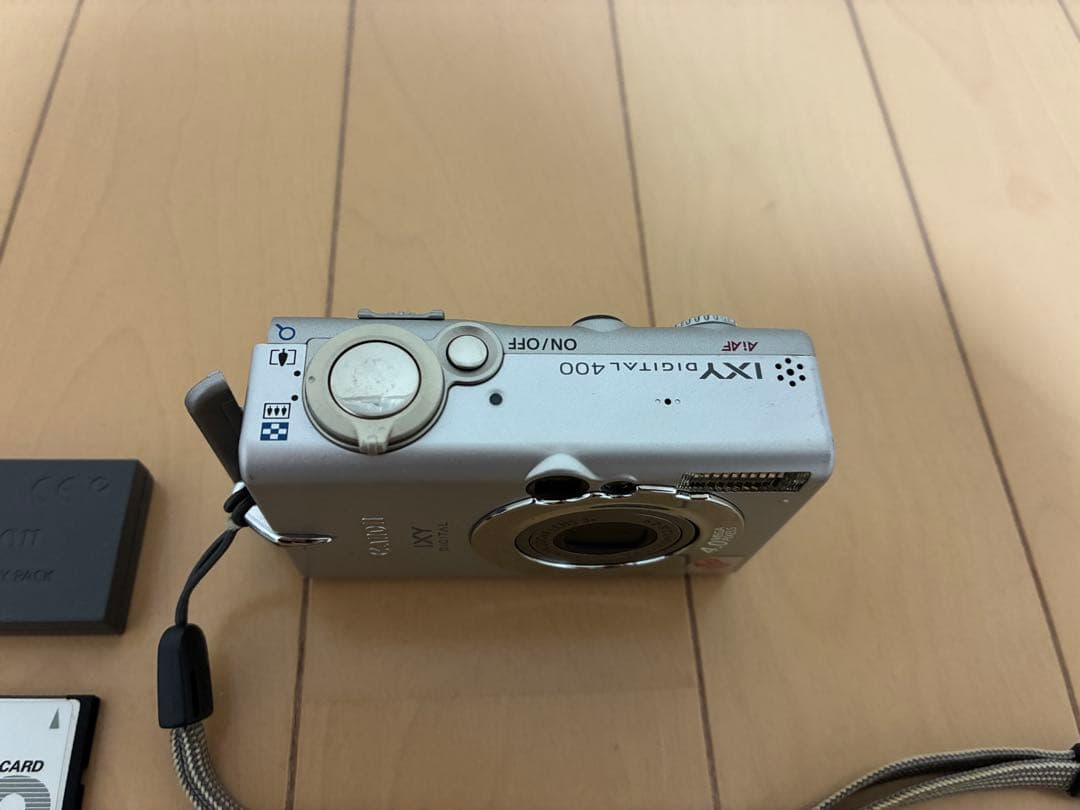 Canon キャノン IXY400 デジタルカメラ シルバー　▪️ジャンク品