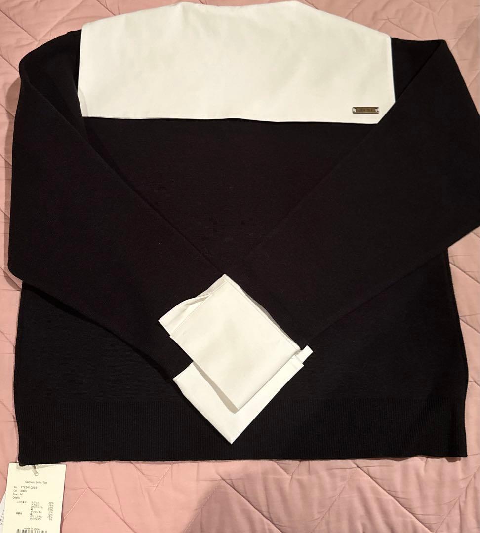 thetoe THE TOÉ Cochem Sailor Top ブラック