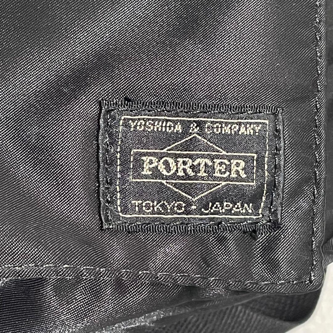 美品✨ PORTER タンカー ボディバッグウエストバック 黒 ヒップバッグ