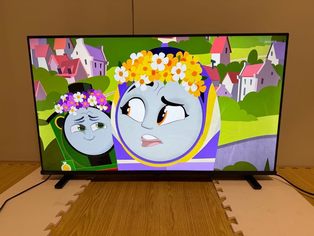 美品東芝REGZA 40V35N 40型2024年製⭕️上地BS/CS動画可テレビ