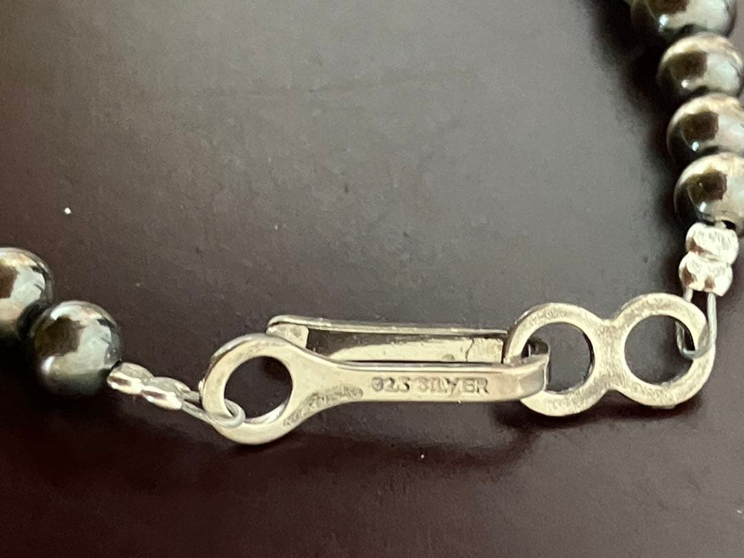 ターコイズ　ヒシ　ネックレス