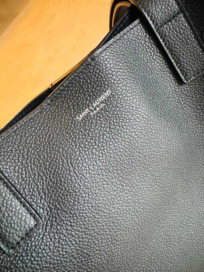 【新品・未使用】サンローラン　トートバッグ　グレインレザー