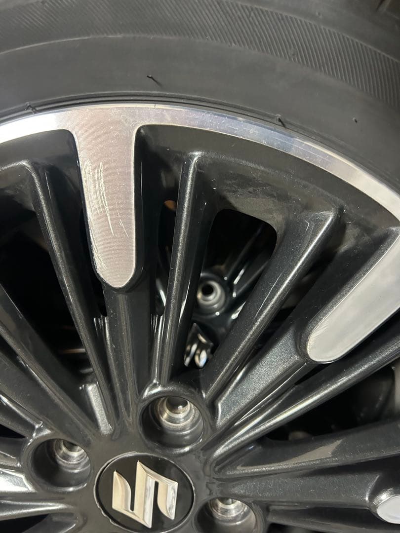 スペーシアカスタム　純正ホイールタイヤセット　4本