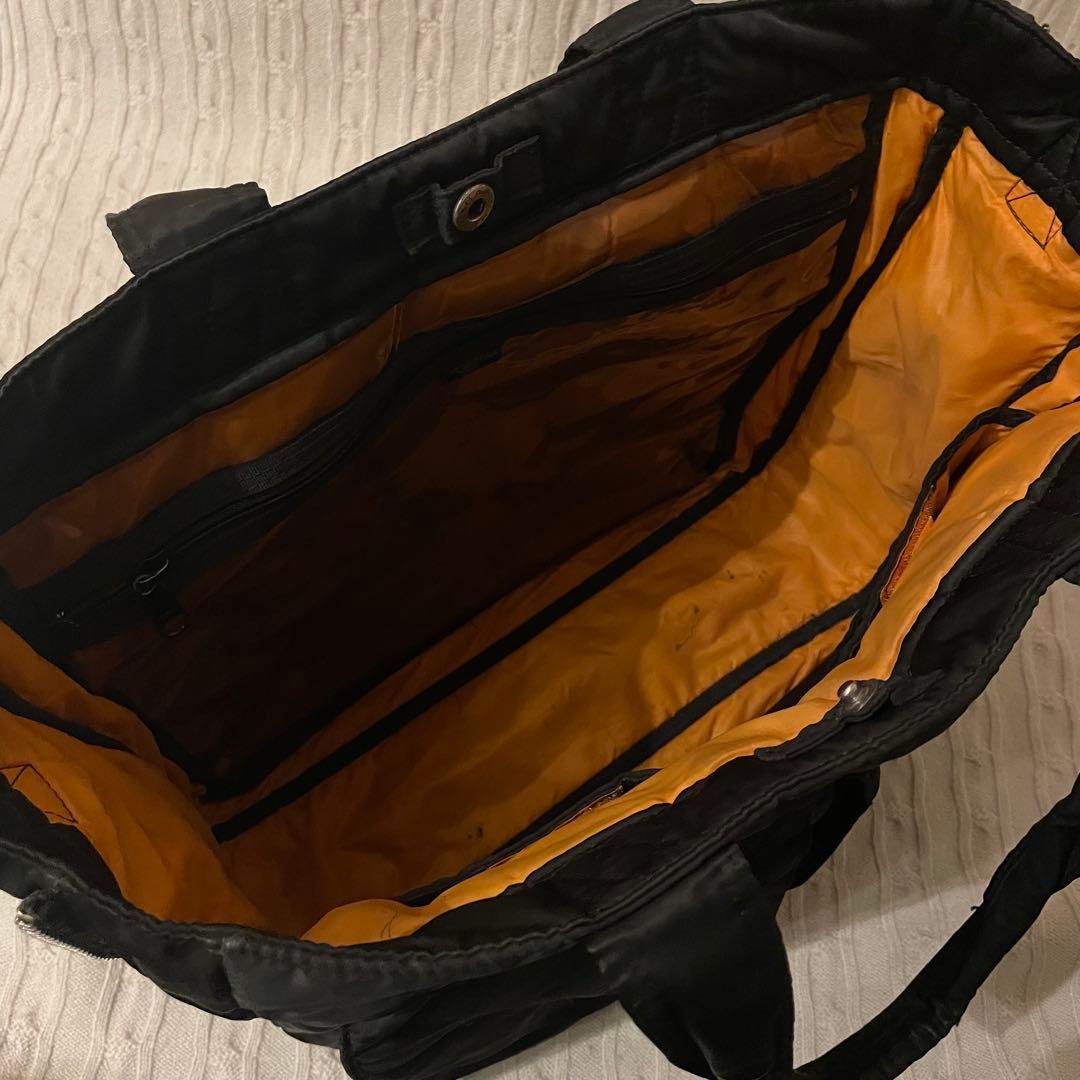 【極美品✨】PORTER タンカー 2way トートバッグ サイドジップ 大容量