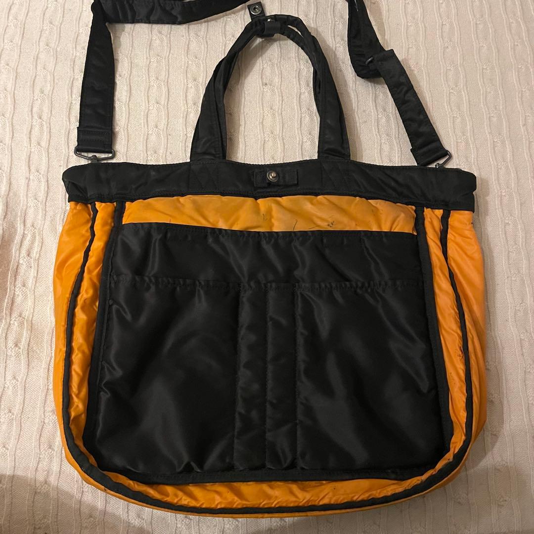 【極美品✨】PORTER タンカー 2way トートバッグ サイドジップ 大容量