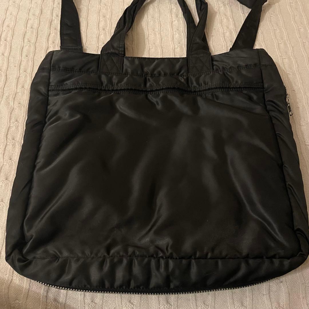 【極美品✨】PORTER タンカー 2way トートバッグ サイドジップ 大容量