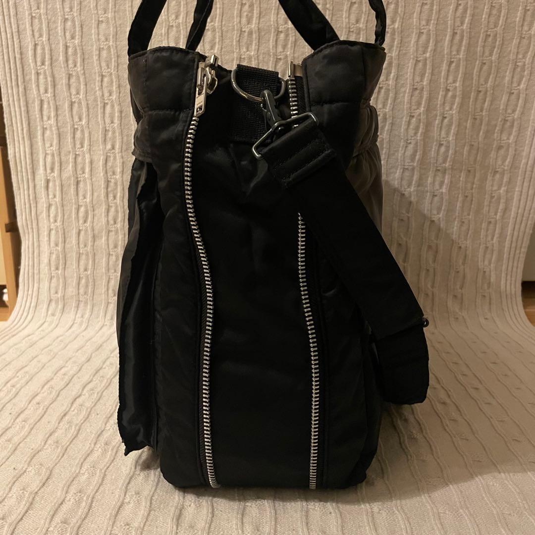 【極美品✨】PORTER タンカー 2way トートバッグ サイドジップ 大容量