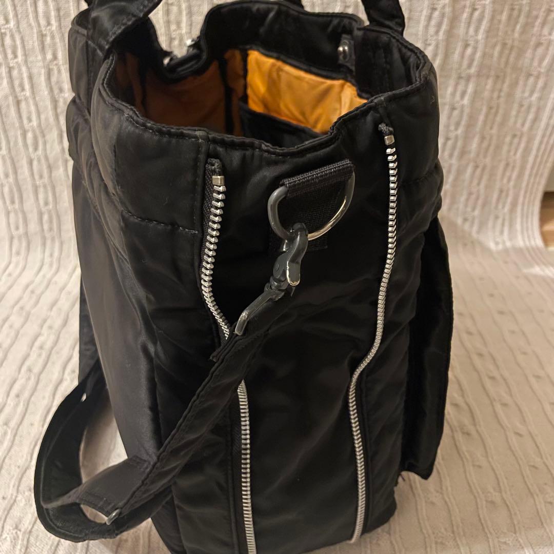 【極美品✨】PORTER タンカー 2way トートバッグ サイドジップ 大容量