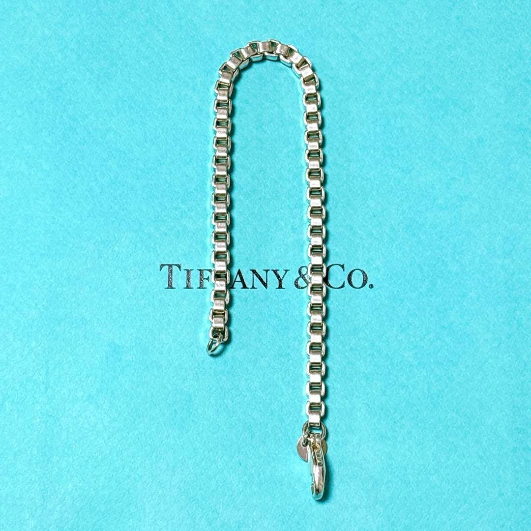 【美品】18.9cmTiffanyティファニー ベネチアン ブレスレット 925
