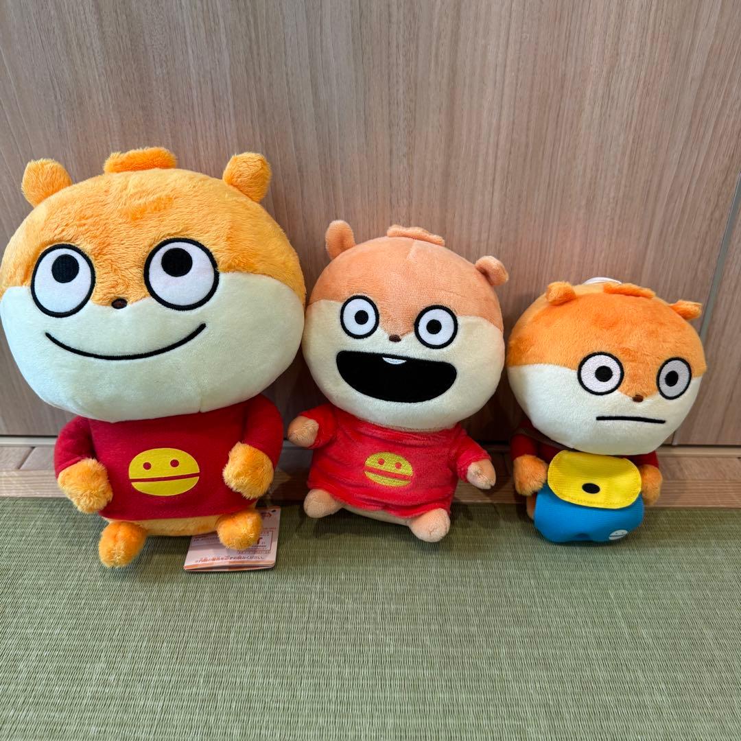 にしむらゆうじ　こねずみ　ぬいぐるみセット10点