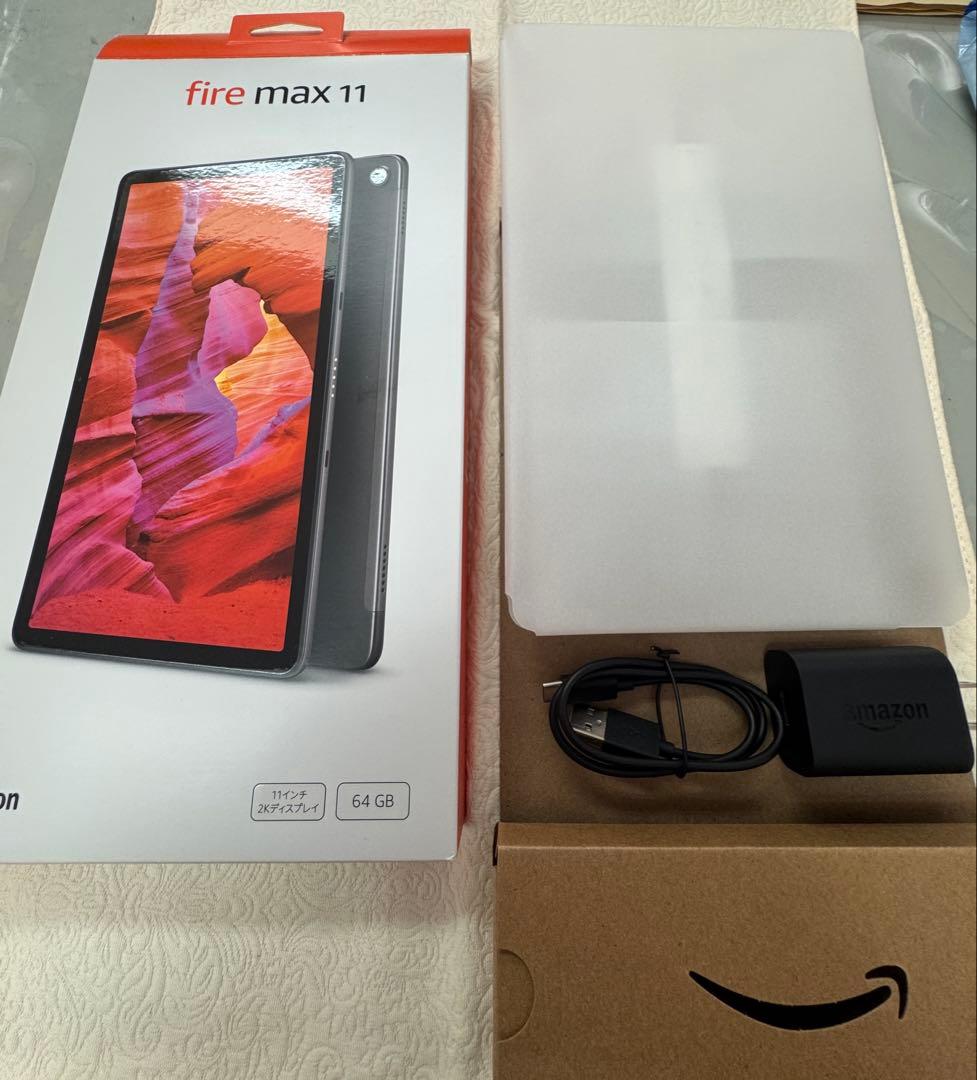 Fire Max 11 64GB +純正キーボード付きカバー ／美品